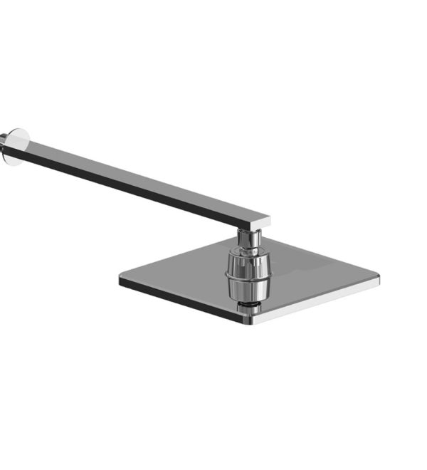 Ducha Cuadrada con Brazo 20 cm - Z120/21-CR