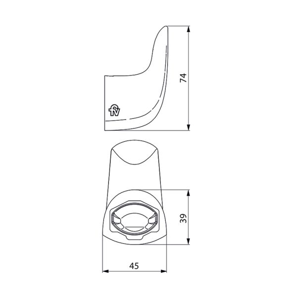 Accesorios Epuyen - Percha - Z166/L2-CR - Imagen 2