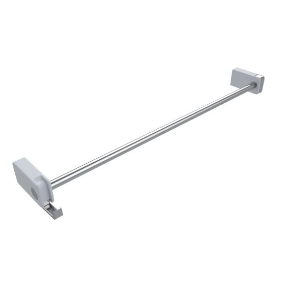 Toallero Barral Recto Con Percha Doble - Z164.01/Y1-BAI