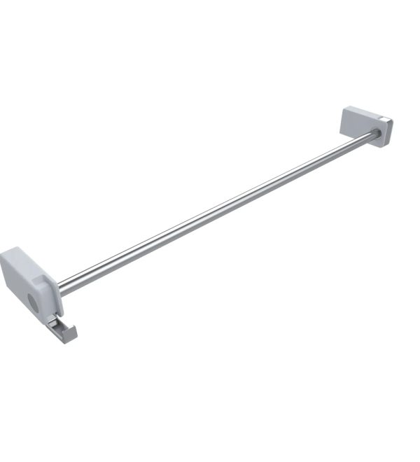 Toallero Barral Recto Con Percha Doble - Z164.01/Y1-BAI