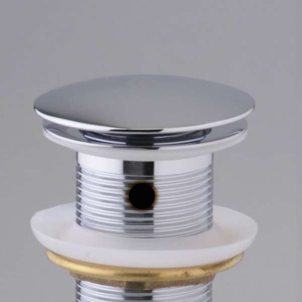 Desagüe Push Generico Lavamanos con Rebose - C248.01 CR - Imagen 2