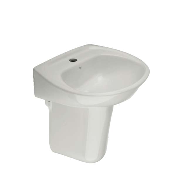 Lavamanos Gala con Semi Pedestal - E207-BL
